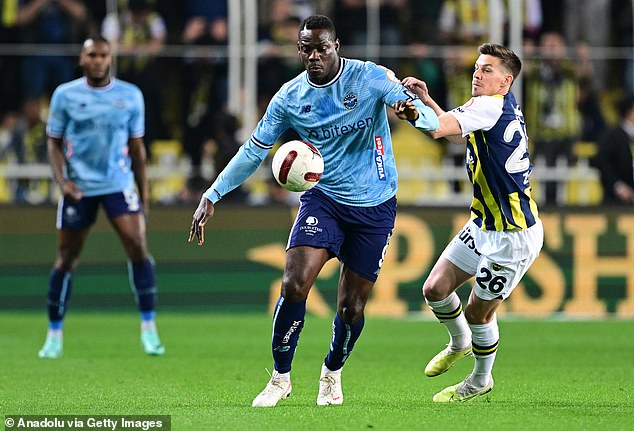 Balotelli has shown flashes of his previous best form while playing in Türkiye this season.