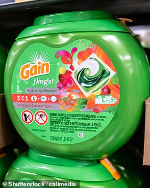 The recall involves certain variations of Gain detergent.