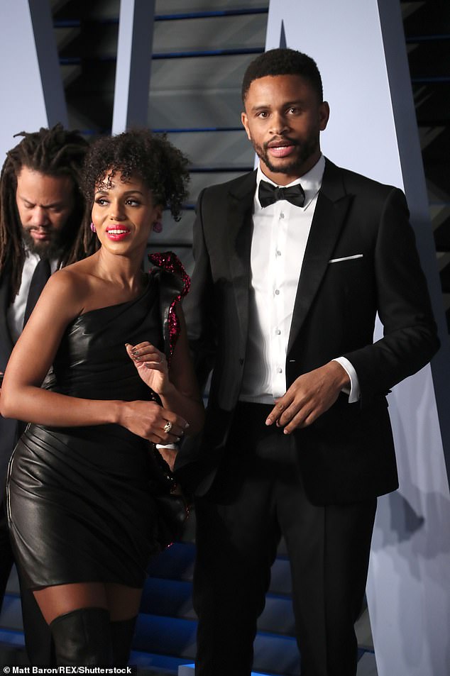 Kerry and Nnamdi photographed in 2018, five years after their marriage