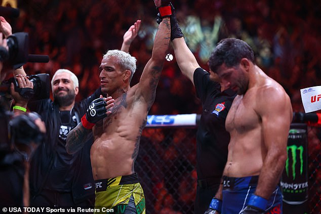 Oliveira is a former UFC lightweight champion and has the most submissions in franchise history.