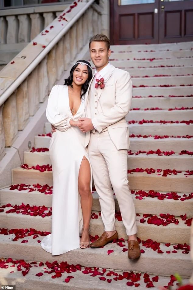 She rose to fame alongside Mitch Eynaud on Married At First Sight, but the couple announced they had gone their separate ways shortly after the reunion aired in January 2022.