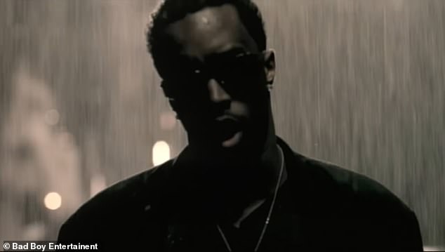 In the clip, Puff Daddy, as he was known when Victory was released in 1997, raps alongside the late The Notorious BIG.