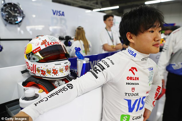 Yuki Tsunoda managed to secure tenth position as he aims for a high result in his home race.