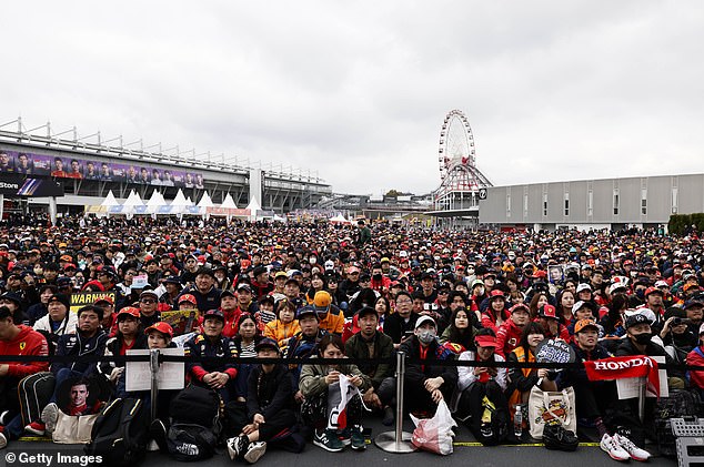 Fans came out in full force to catch a glimpse of their favorite stars as F1 graced Suzuka once again.