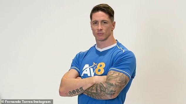 Torres showed off his new physique in an ad for Asian casino website AW8, back in 2021