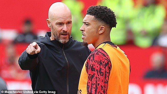 Sancho's current contract at United expires in 2026 and the winger is eager to leave the club after the worst spell of his career which also coincided with his departure from the England set-up.