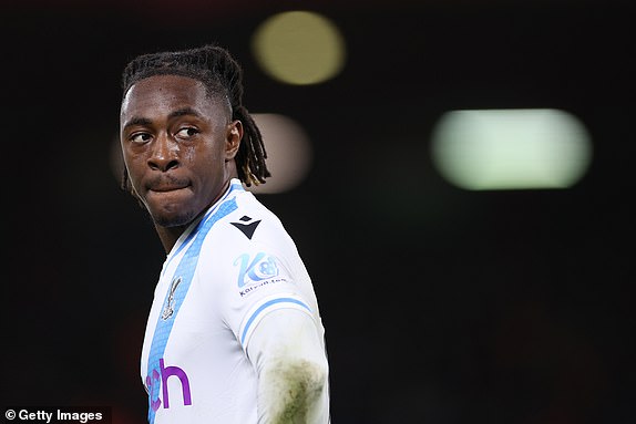 BOURNEMOUTH, ENGLAND - APRIL 2: Eberechi Eze of Crystal Palace during the Premier League match between AFC Bournemouth and Crystal Palace at Vitality Stadium on April 2, 2024 in Bournemouth, England. (Photo by Michael Steele/Getty Images)