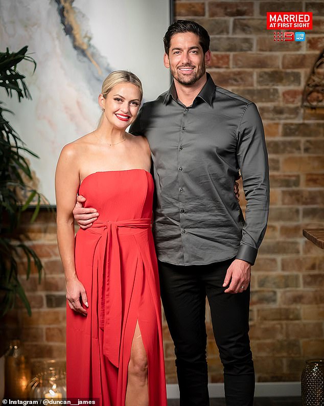 Duncan, who was unsuccessfully paired with Alyssa Barmonde (left) on MAFS and later began dating co-star Evelyn Ellis, also urged the cast to act on any attraction they felt toward each other.