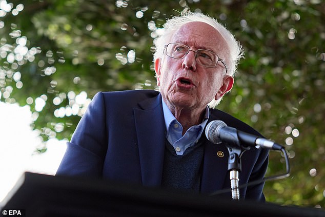 Senator Sanders was not in the office during the fire.  He spoke at a rally for striking hotel workers in Los Angeles.