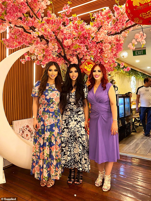 Jennifer Do (right) and her food influencer daughters, Julie (left) and Belinda Nguyen (center), have been subjected to more than three years of abuse, including threats that they would be raped and murdered.
