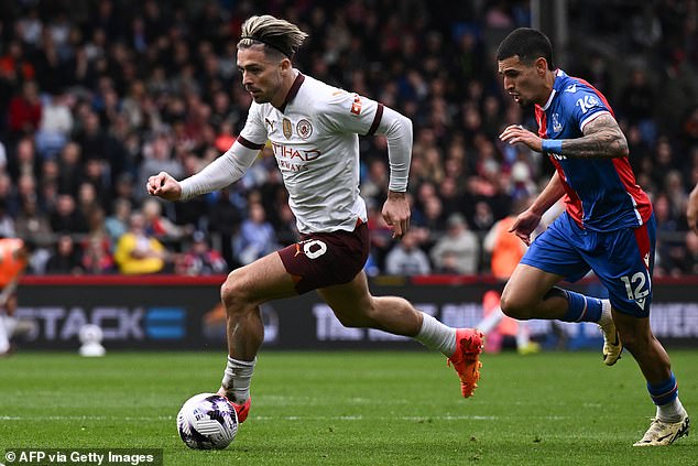 Hardworking and efficient on the left flank, Jack Grealish was unlucky not to score.
