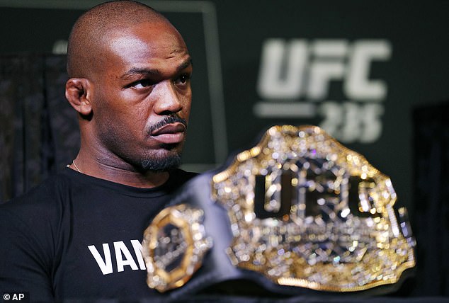 Jones was stripped of his light heavyweight title in 2015 after a hit-and-run incident.