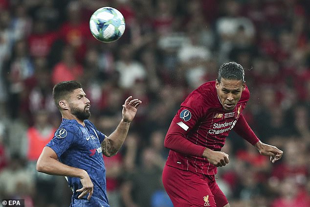 The inclusion of Olivier Giroud may surprise some, but Van Dijk says the Frenchman is a difficult opponent.