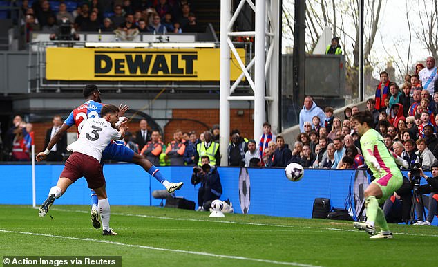 Odsonne Edouard turned home a late consolation for Palace but it was too little, too late.