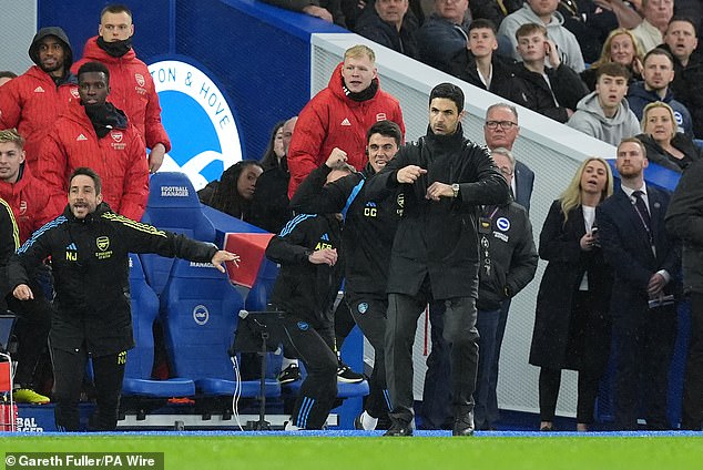 Mikel Arteta rotated his players well and will be delighted to get his team back on top.