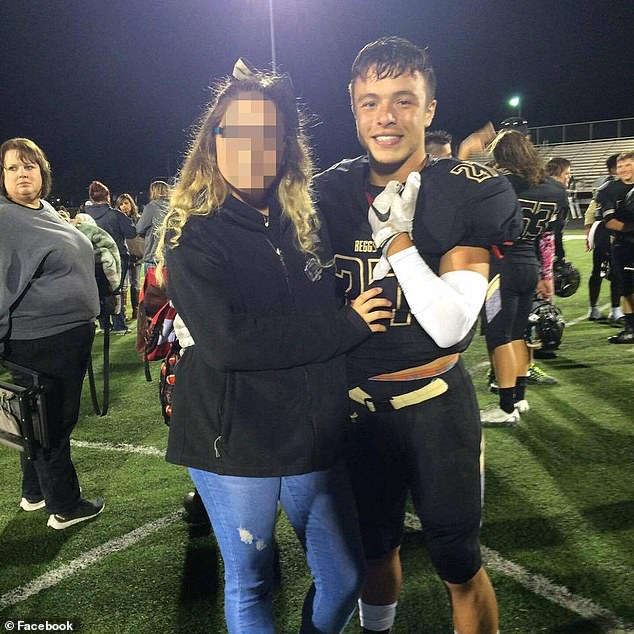 Kayson, 18, was shot in the head by his mother while he slept in November 2018. He was a standout senior running back on the Beggs High School football team.