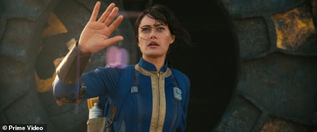 The series is set in a post-apocalyptic Los Angeles, within the world of the Fallout video game series, which will be part of the games' canon (She is pictured in the show).