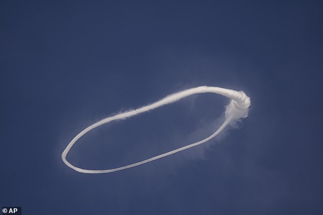 Despite the name, the rings are technically not made of smoke, but rather condensed gases, primarily water vapor, that escaped magma and shot from the volcano's vent.