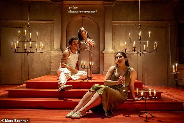 Othello, which tells the story of the rivalry between the eponymous Moorish military commander and his scheming 'friend' Iago, ends with the main character, consumed by jealousy, murdering his beloved wife Desdemona.