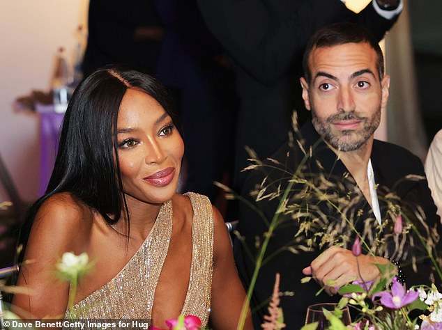 At a special birthday event held for Naomi last year in France, Mohammed was seen sitting next to the birthday girl during the evening (pictured).