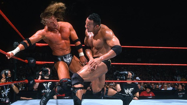 Triple H and The Rock had an amazing rivalry that blurred the lines during the Attitude Era