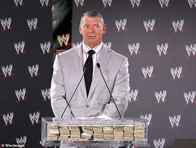 Former WWE chairman and boss Vince McMahon (pictured) faces sex trafficking lawsuit