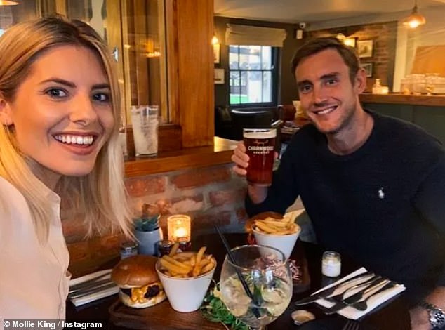 The cricketer, 37, owns The Tap and Run in Upper Broughton, Nottinghamshire, with fellow cricketer Harry Gurney, but it suffered a devastating fire in June 2022 and reopened a year later (seen with Mollie in the pub).