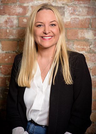 LinkedIn careers expert Charlotte Davies (pictured) said Gen Z workers may be less confident interacting with other generations while working from home during Covid.