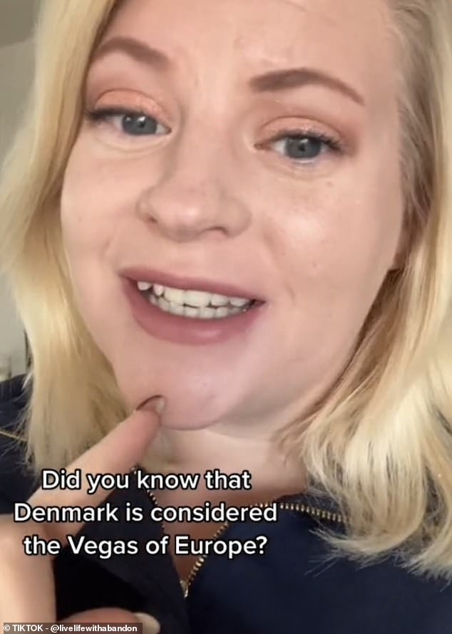 TikTok creator LoriAnne, known on the platform as @livelifewithabandon, is among the social media users who got married in Denmark.