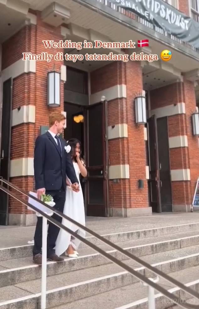 Meanwhile, another TikTok creator who goes by the handle @internationallovestory made a video explaining why she and her partner chose to get married in Denmark.