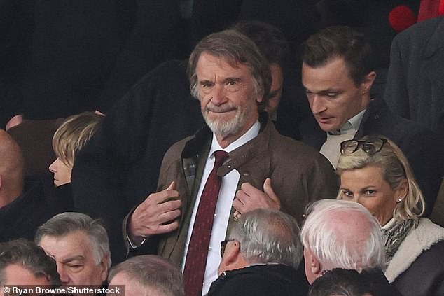 Sir Jim Ratcliffe donned a green suit as he watched what turned out to be a breathless affair.