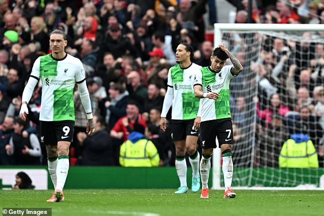 Jurgen Klopp's side set an unwanted record as a result of their dominance over their bitter rivals.