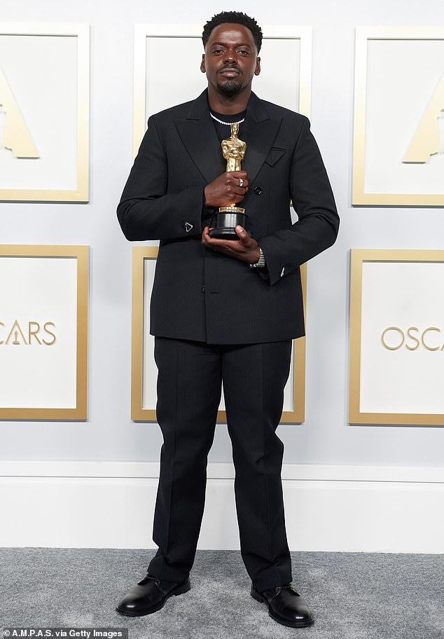 The British actor has starred in numerous American productions, but has yet to become popular alongside peers such as Skins star and now Oscar winner Daniel Kaluuya (pictured in 2021).