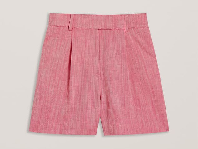 Don't wear shorts, even if they fit well. Pink shorts: £125, tedbaker.com