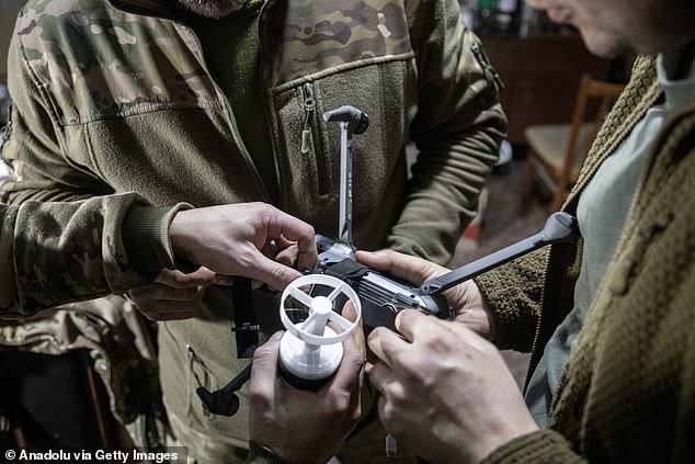 Computer engineers of the Ukrainian military are working on adapting civilian drones for use as modified military devices on the battlefield.