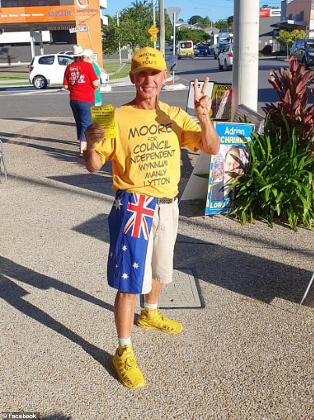 Craig Moore recently won 12.3 per cent of the vote as an independent candidate in the Brisbane City Council election in the Manly Wynnum ward, which Labor lost to the LNP.