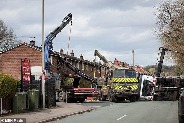 Wigan Council said it is helping the occupants of the house find temporary accommodation.