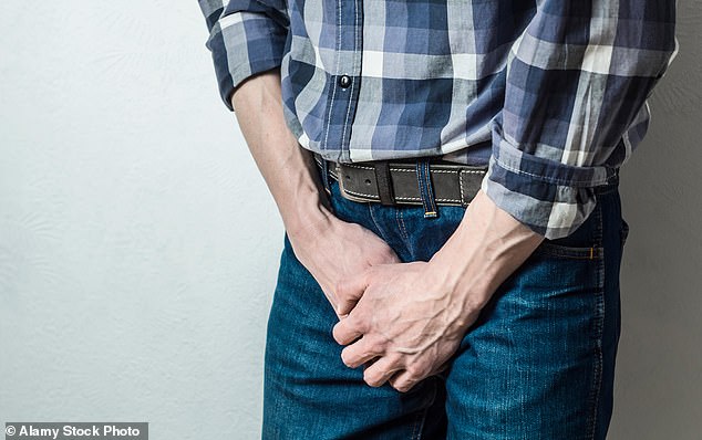 Treatment for prostate cancer can cause physical side effects such as bladder and bowel problems, erectile dysfunction and, in some rare cases, an infection after a biopsy (file image)