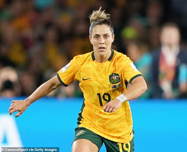 Gorry will hopefully recover in time to play for the Matildas at the Olympic Games in July.