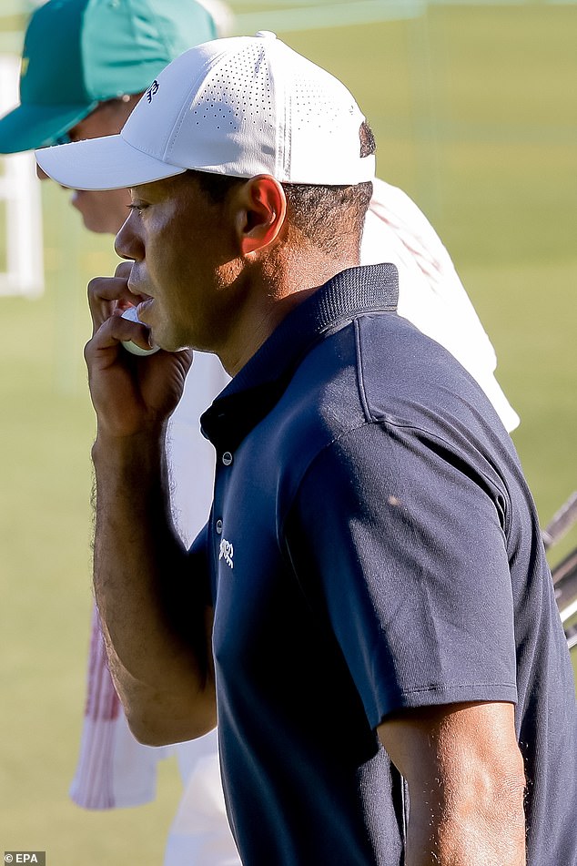 The 48-year-old carried out a similar routine to his preparation for the 2019 and 2023 Masters.