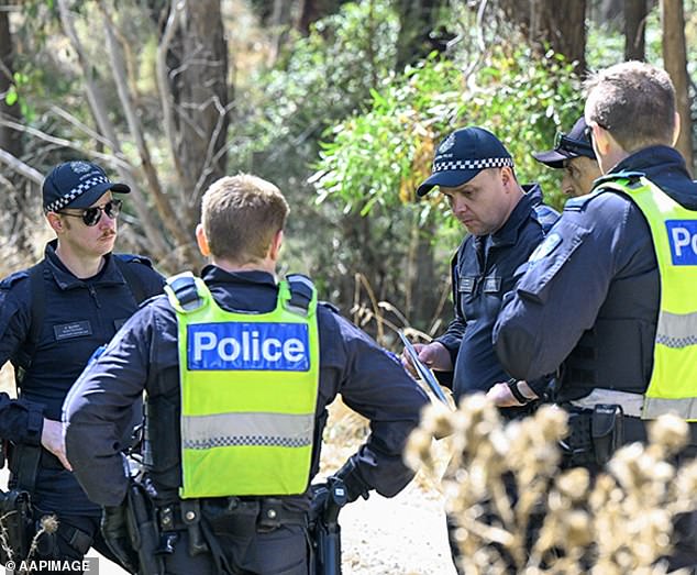 A Victoria Police spokesperson told Daily Mail Australia on Monday there are no updates on the search for Samantha Murphy's remains.