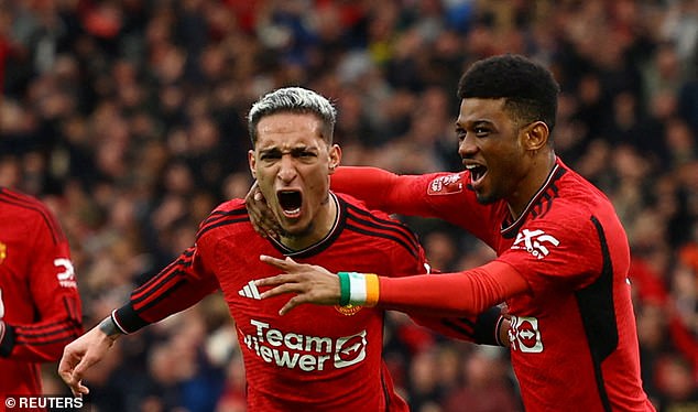 Man United fueled by chaos, noise and adrenaline in FA Cup victory over Liverpool last month