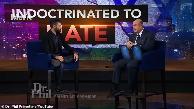 Yousef, a former Palestinian militant turned Israeli spy, appeared in 'Dr. Phil Primetime' on April 2 to debate student activists at the University of Michigan