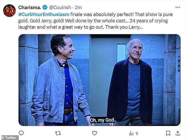Fans took to social media to share their appreciation for the series finale.