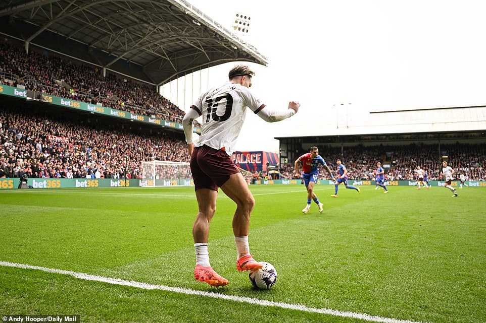 Jack Grealish got a start for the champions on the left wing and proved to be a constant threat on Saturday lunchtime.
