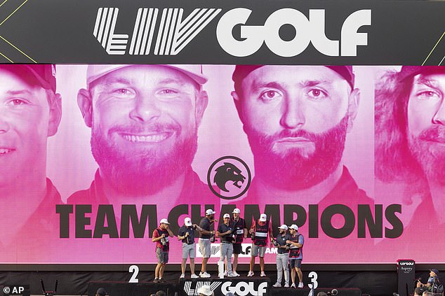 Tyrrell Hatton and Jon Rahm helped Legion XIII win the team event a week before the Masters