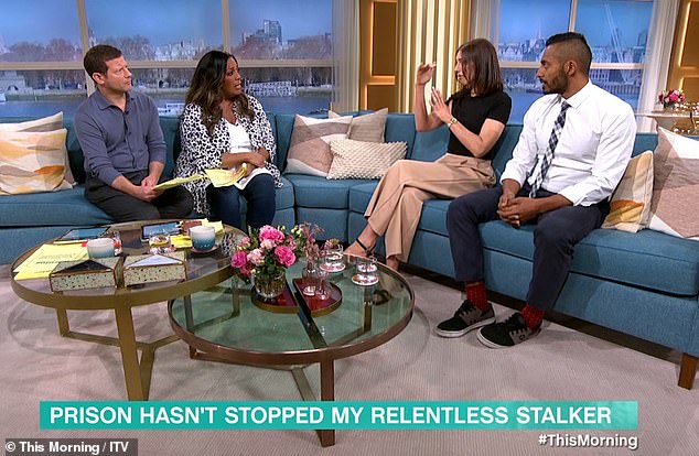 Jennifer spoke candidly on This Morning about the months of torment she endured at the hands of her stalker Schlossar, 42, who she only met once at her workplace.