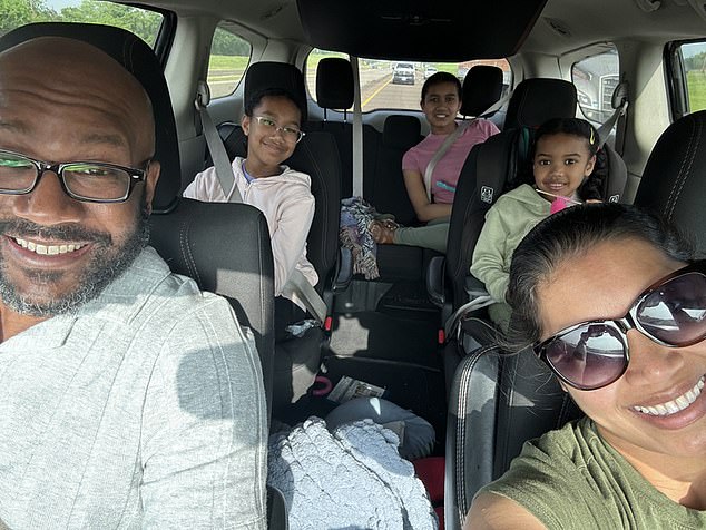Jontue Austin and his family drove 14 hours from Minnesota to Dallas, but after seeing the weather, they decided to jump ship.