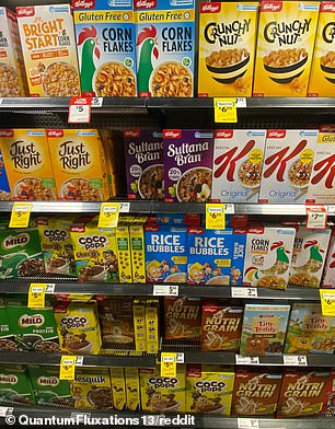 American brand Kellanova, better known as Kellogg's, dominated the shelves in the cereal aisle of your local Woolworths store.