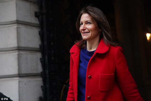 Last year, then-Culture Secretary Lucy Frazer chaired a summit of 35 nations to pressure the IOC to maintain its ban on hosting athletes from Russia and Belarus.